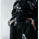 X-RAY BUTTERFLY HOODIE BLACK