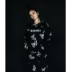 X-RAY BUTTERFLY HOODIE BLACK