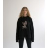 BLACK SWEATSHIRT WHY NOT